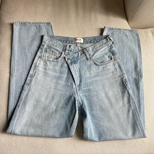 AGOLDE Criss Cross Jeans